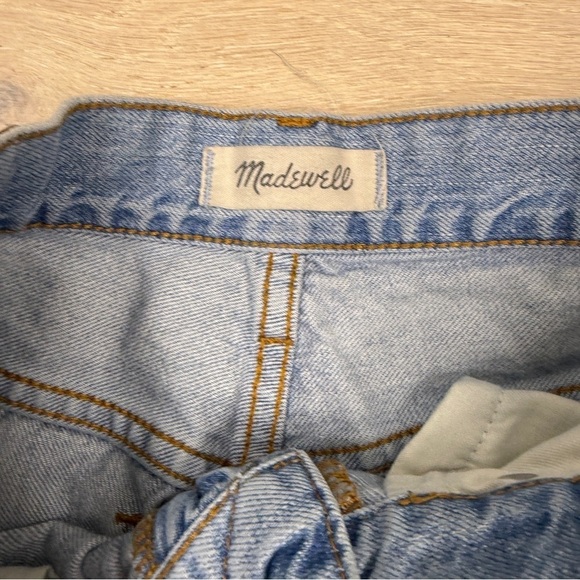 Madewell The Perfect Summer Jean - Light Blue Distressed - Picture 6 of 8